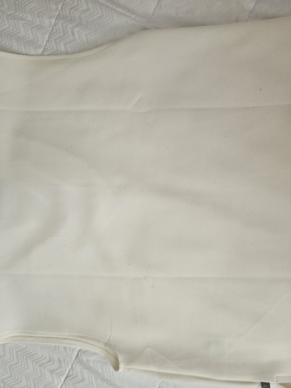Ivory Talbots AirKnit Stretch Cowl-Neck Tank - Picture 4 of 5